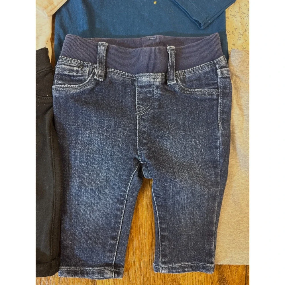 Baby Girl Clothes 0/3 Months Pants Jeans Bodysuit Shirts Outfits Long Sleeve Lot